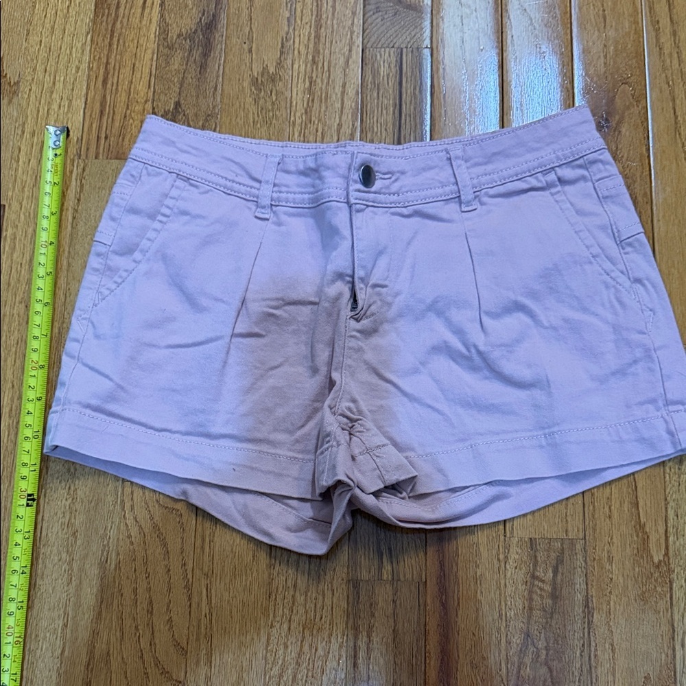 Casual Women's Light Pink Shorts